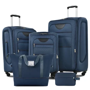 5-Piece Expandable Softside Luggage Set