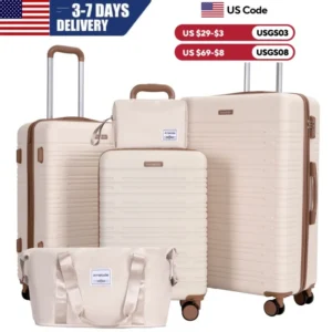 3-Piece ABS Luggage Set