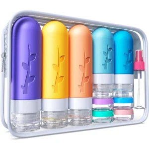 Leakproof Silicone Travel Bottles