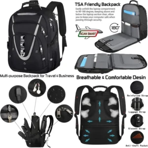 55-60L Gaming Laptop Backpack