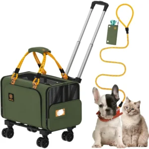 Expandable Rolling Pet Carrier