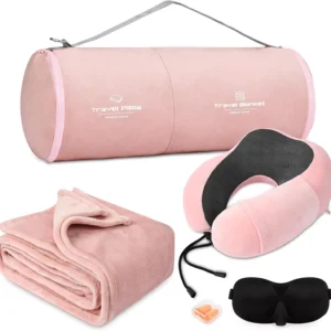 Travel Pillow & Blanket Set